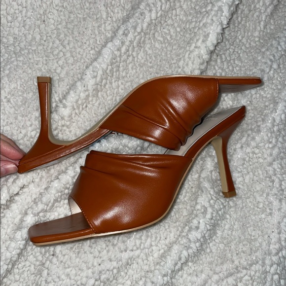 NWOT Halston Launda Brown High Heel Dress Sandals many sizes available! - Picture 8 of 16
